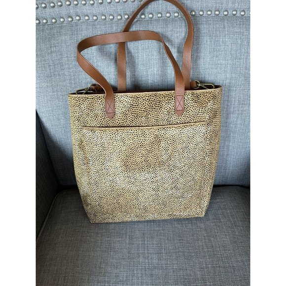 NWT Madewell Calfhair Tote - Picture 8 of 11